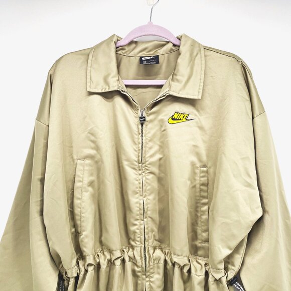 Nike Sportswear Icon Clash Satin Long Jacket - Picture 3 of 14